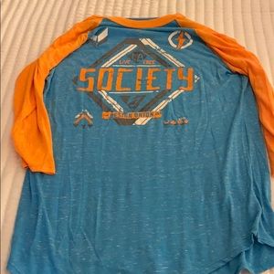 Society Voyage T-Shirt 3/4 Sleeve - Large